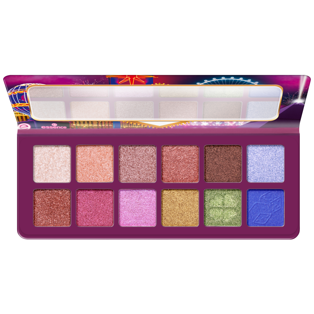 – makeup eyeshadow essence palette CITY SIN welcome to