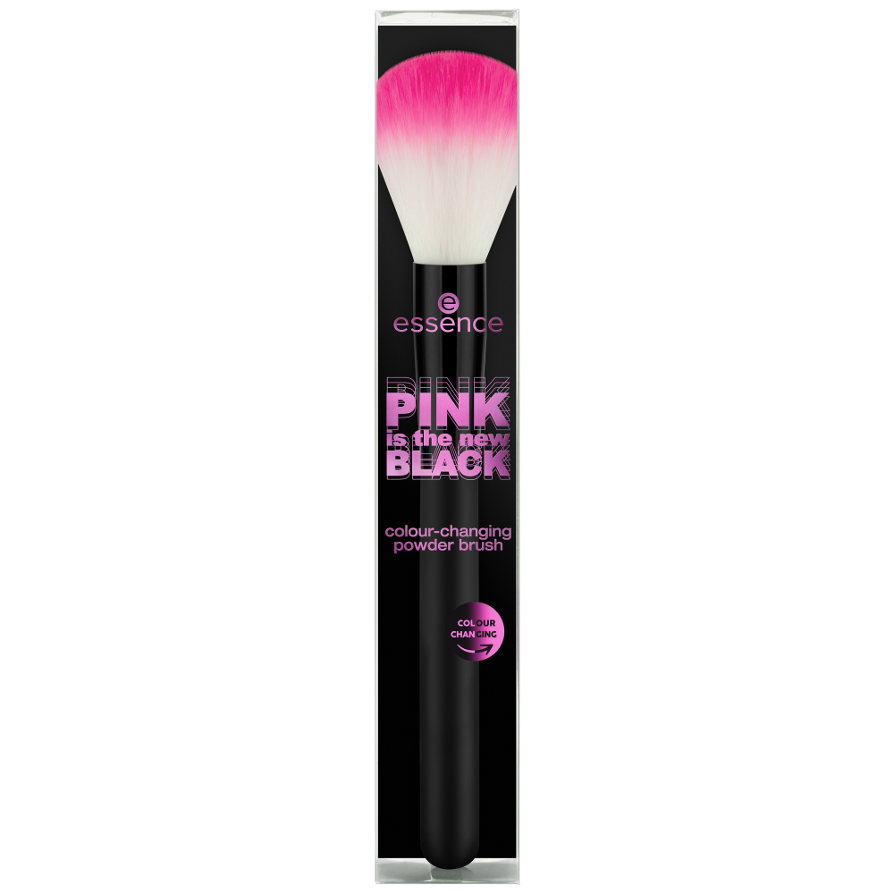 bestbewertet Pink is the New makeup Brush Black – Colour-Changing essence Powder