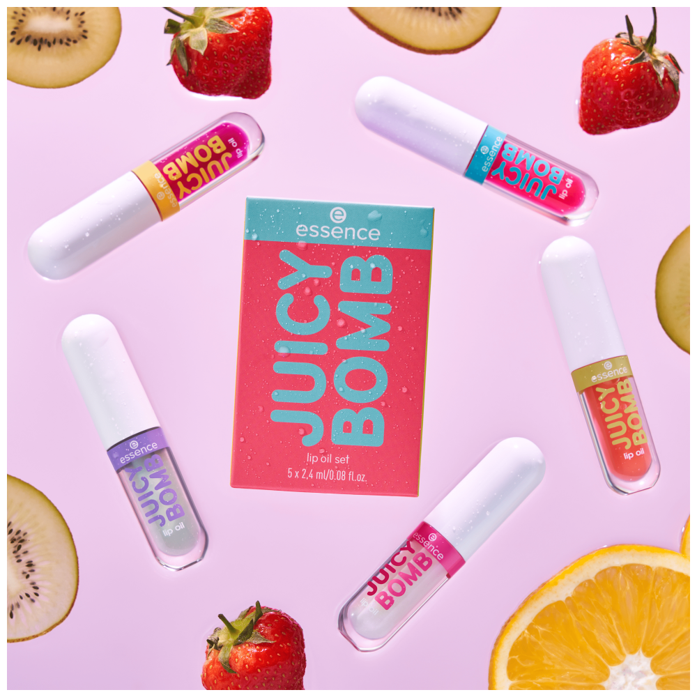 Essence Juicy Bomb Lip Oil Set Lebanon