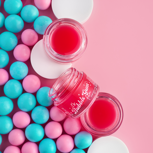 it's Bubble Gum fun overnight jelly lip mask