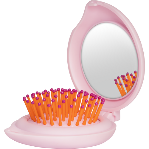 you make my day! pocket hair brush & mirror
