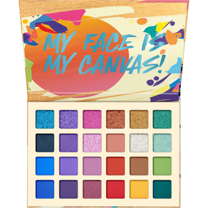 the art gallery eyeshadow & eyeliner palette