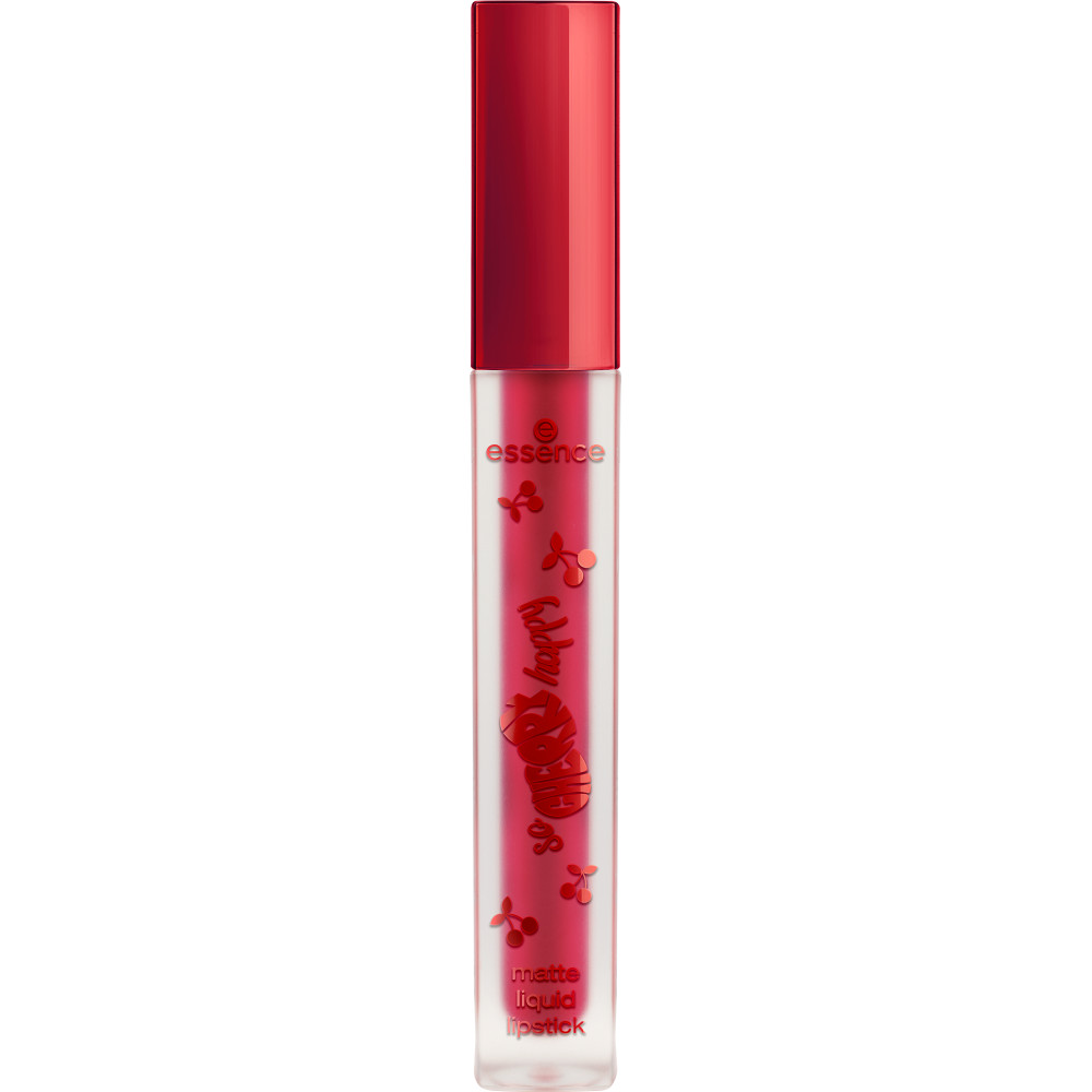 SO CHERRY happy matte liquid lipstick – essence makeup