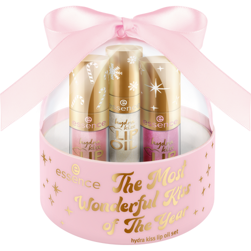the most wonderful kiss of the year hydra kiss LIP OIL set
