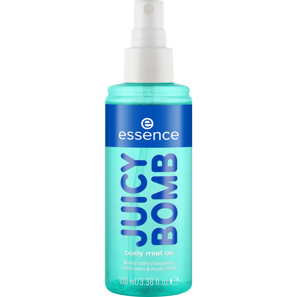 JUICY BOMB body mist – essence makeup