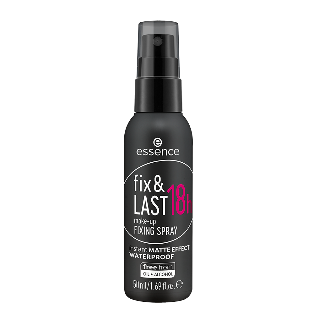 fix and LAST 18h make-up fixing spray – essence makeup