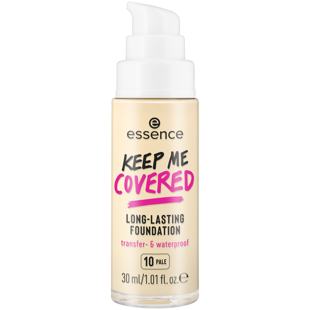 essence Foundation Keep Me makeup Long-Lasting Covered –