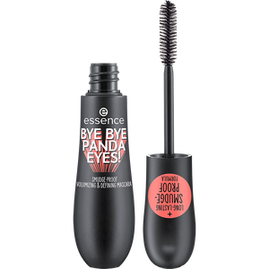 bye bye panda eyes! smudge-proof volumizing and defining mascara