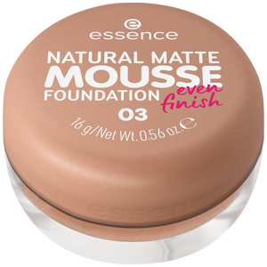 NATURAL MATTE MOUSSE FOUNDATION
