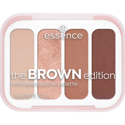 the BROWN edition mini eyeshadow palette