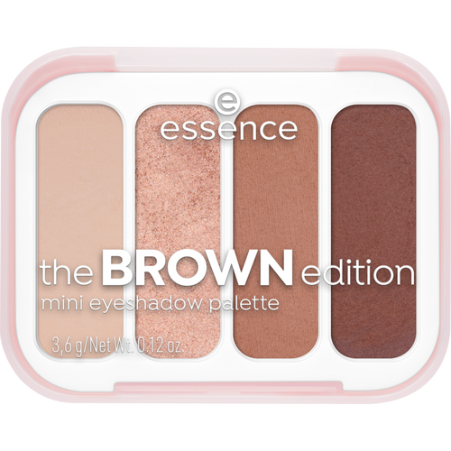 the BROWN edition mini eyeshadow palette