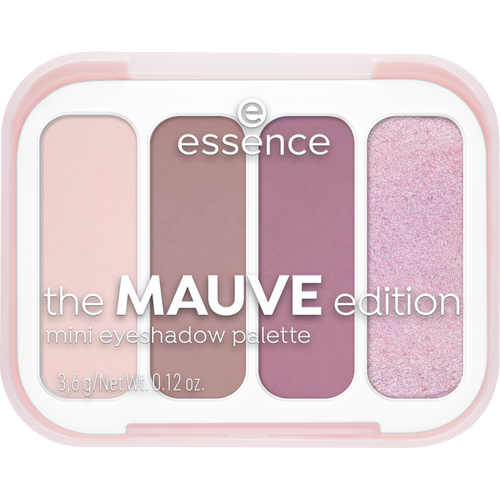 the MAUVE edition mini eyeshadow palette