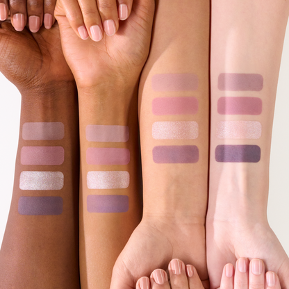 the MAUVE edition mini eyeshadow palette
