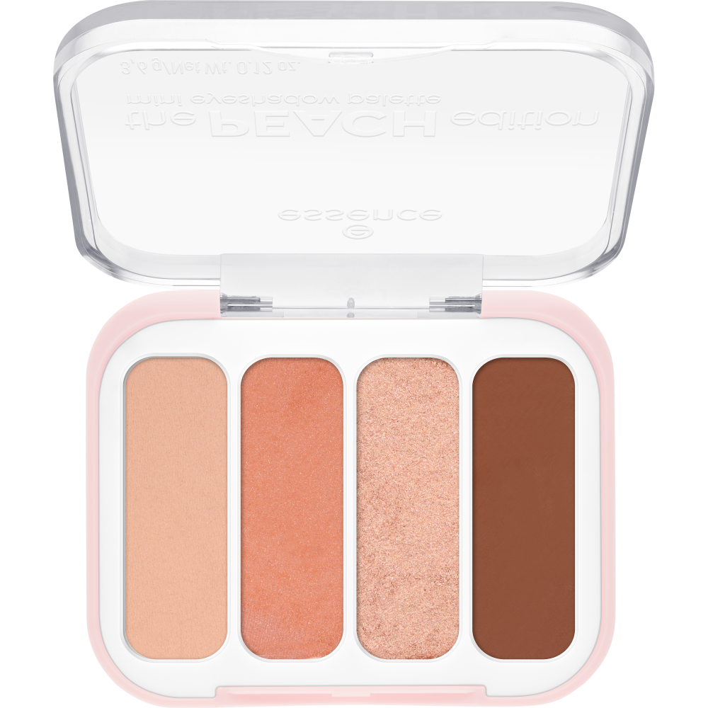 the PEACH edition mini eyeshadow palette