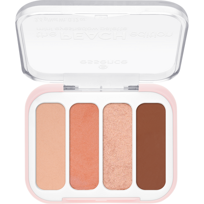 the PEACH edition mini eyeshadow palette