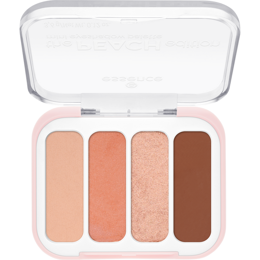 the PEACH edition mini eyeshadow palette