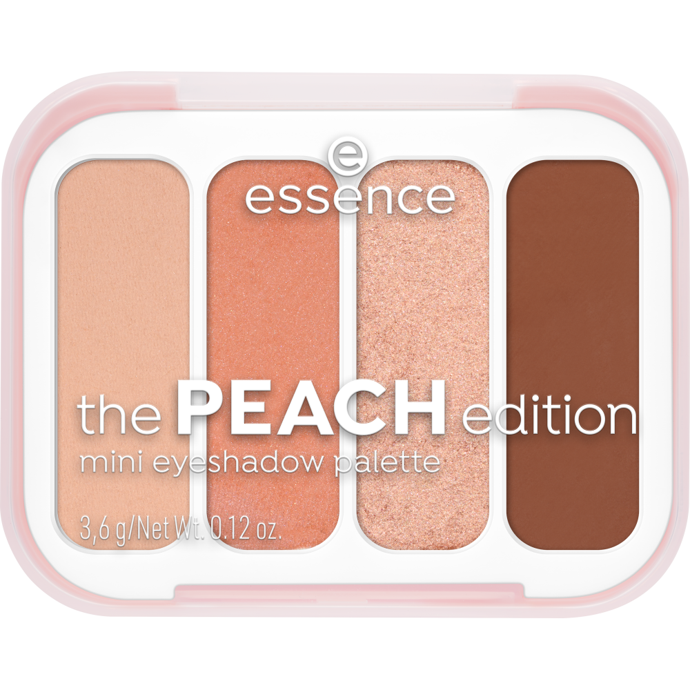 the PEACH edition mini eyeshadow palette