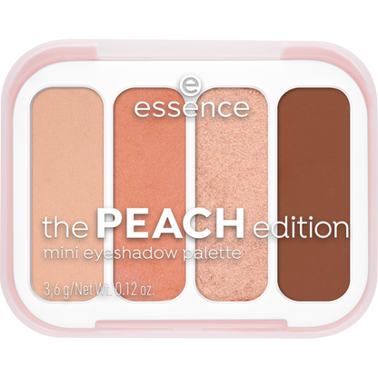 the PEACH edition mini eyeshadow palette