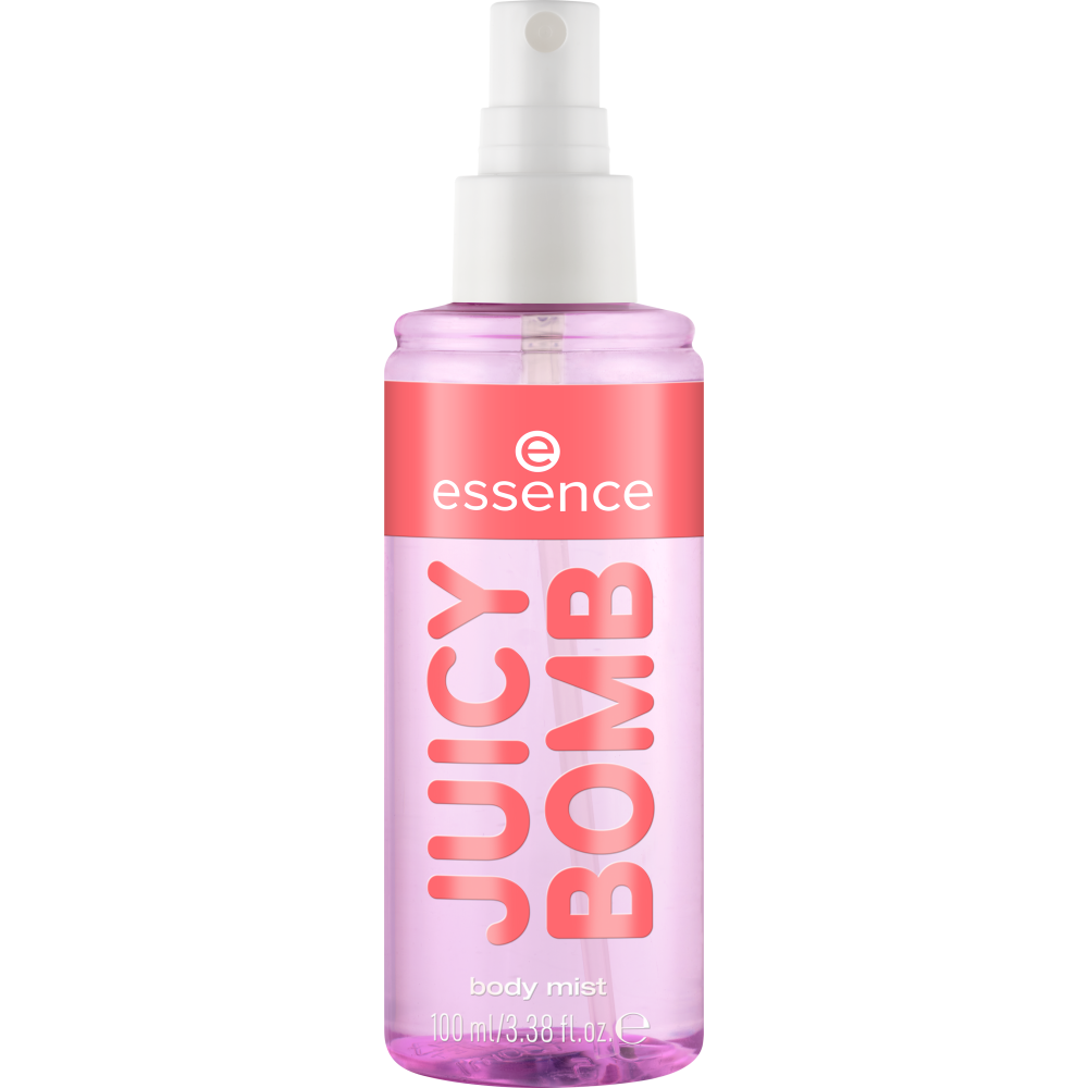 JUICY BOMB body mist – essence makeup