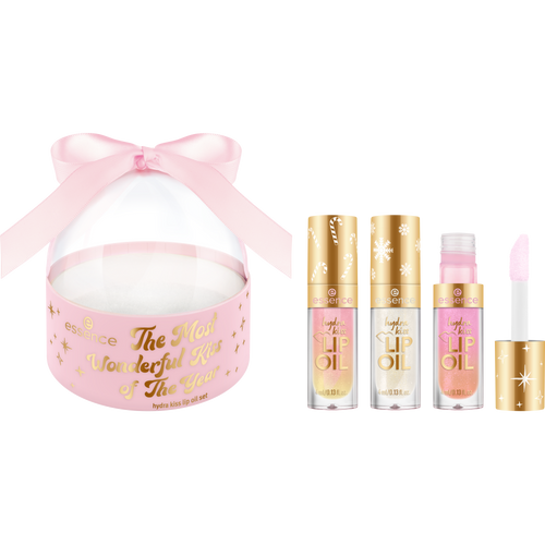 the most wonderful kiss of the year hydra kiss LIP OIL set