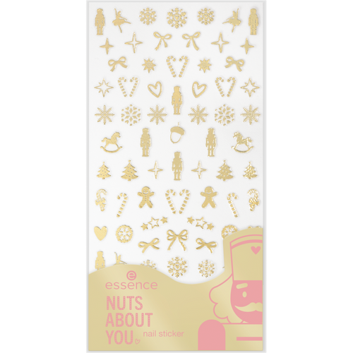 NUTS ABOUT YOU nail sticker