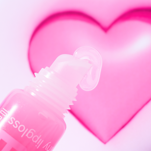 KISS BOMB shiny lipgloss & lip balm