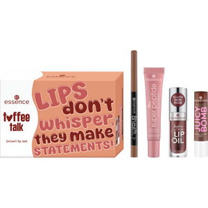 toffee talk brown lip set