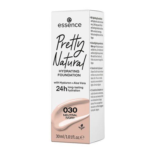 pretty natural hydrating foundation – essence makeup