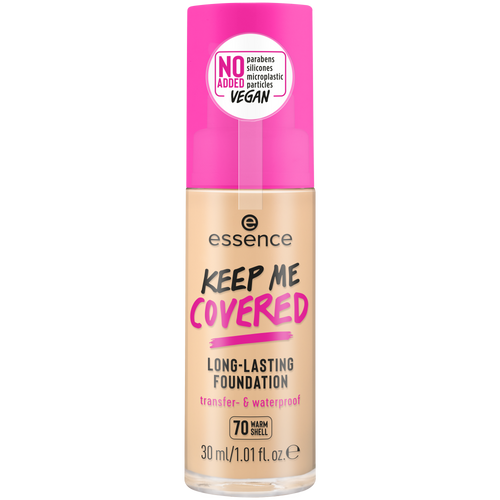 #DDC38A / warm shell 70 / vegan, cruelty-free, paraben-free, oil-free, alcohol-free